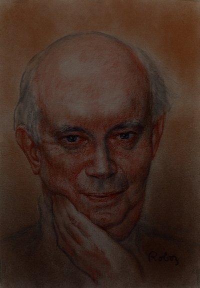 Alan Ayckbourn by Rudolf Eichstaedt
